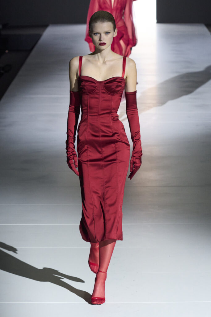 Dolce&Gabbana A/I 23/24 - Credits Launchmetrics/Spotlight