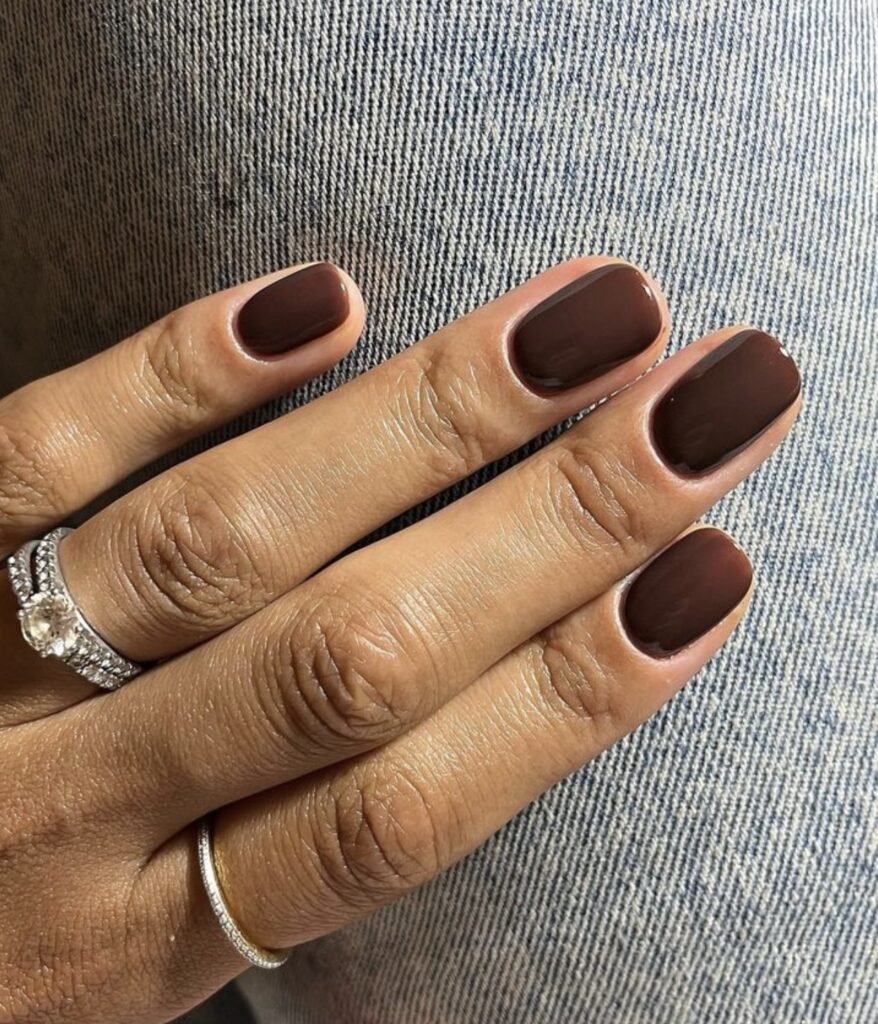Chocolate nails