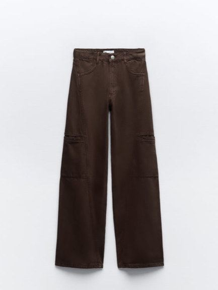 Stayintrend Zara jeans marrone