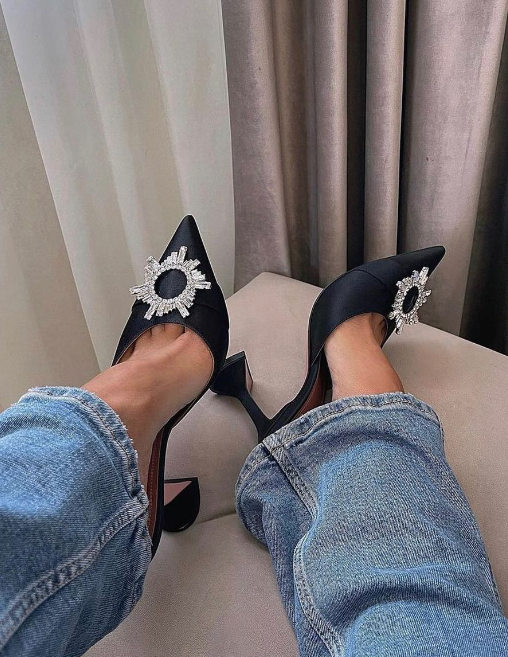 Amina Muaddi scarpe