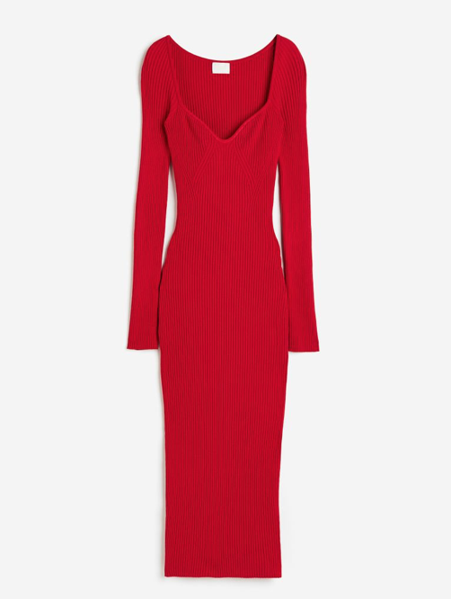 hm vestito rosso