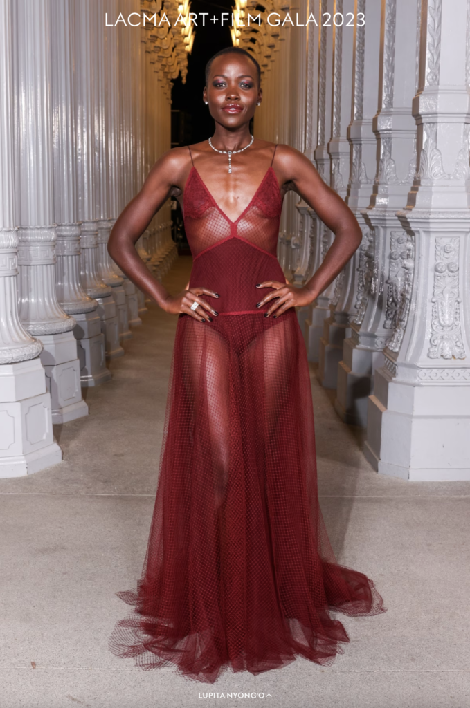 lupita nyong'o gucci