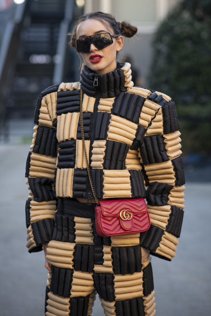 Milano Streetstyle Rossetto Rosso