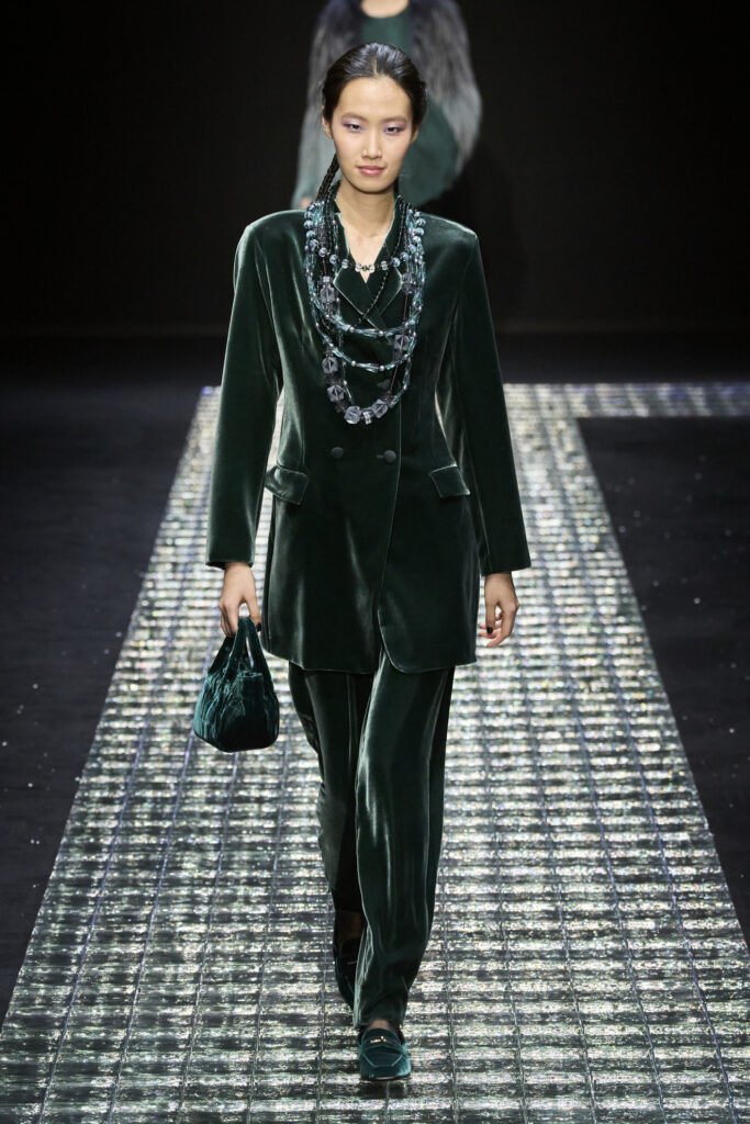 Emporio Armani A/I 24/25 - Credits Launchmetrics/Spotlight