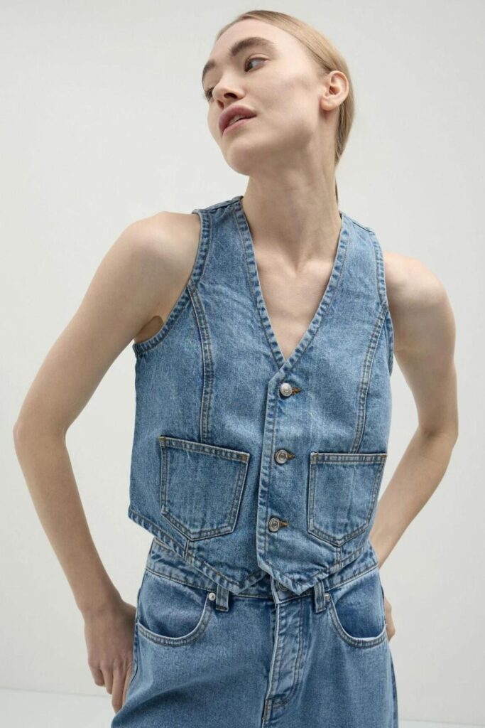 Gilet Denim Zalando