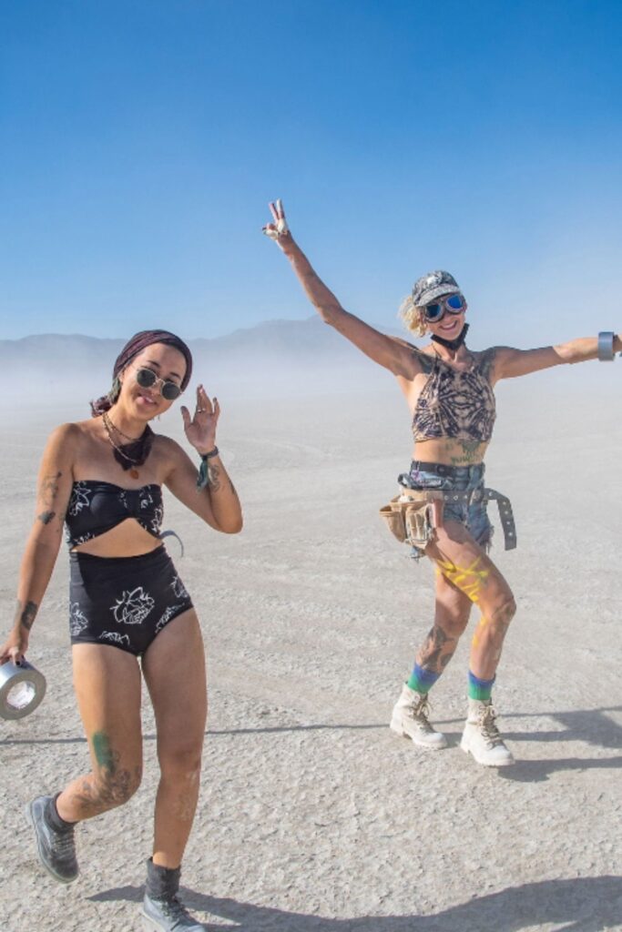 Burning man
