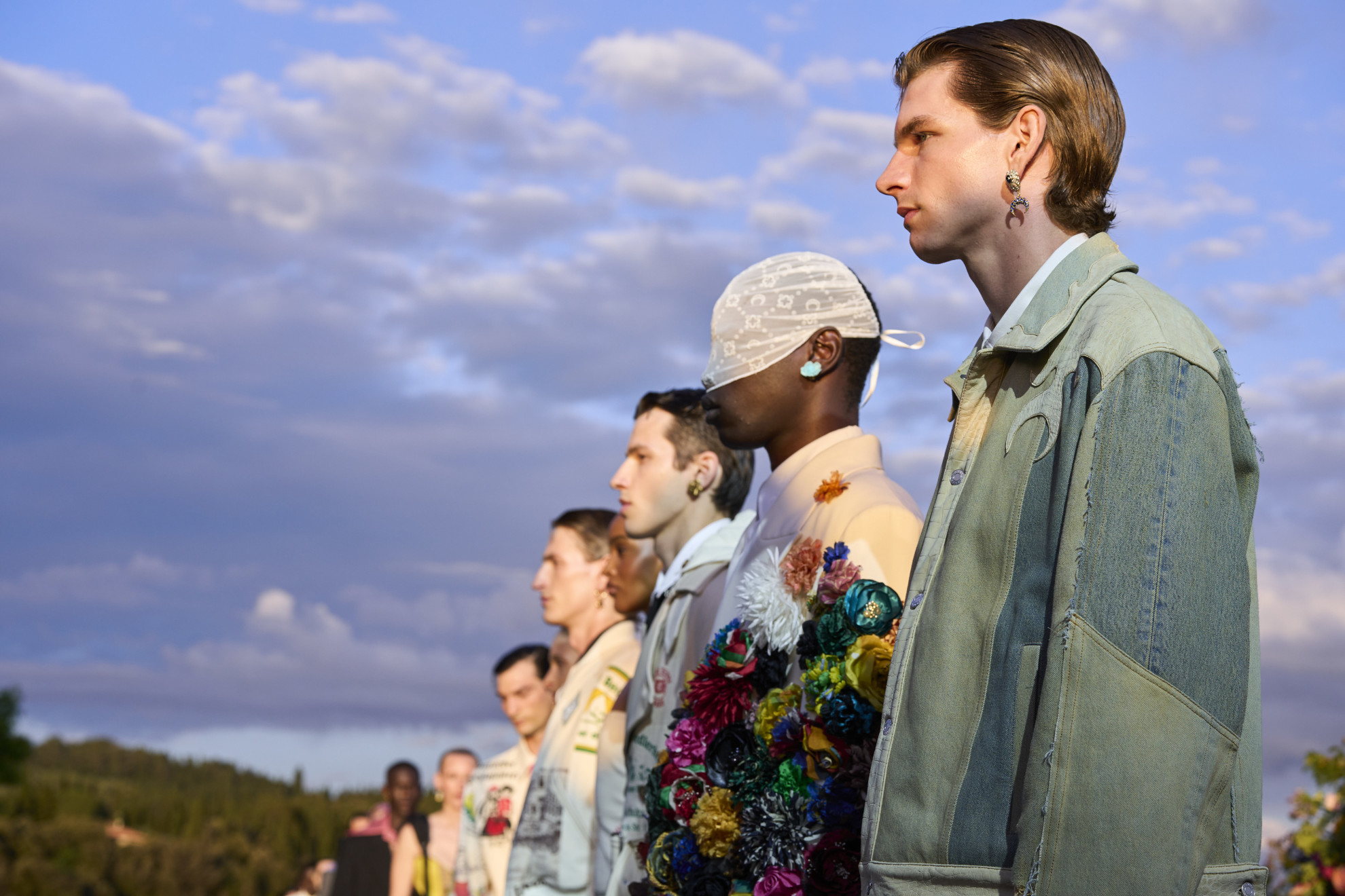 sfilata Marine Serre pitti uomo