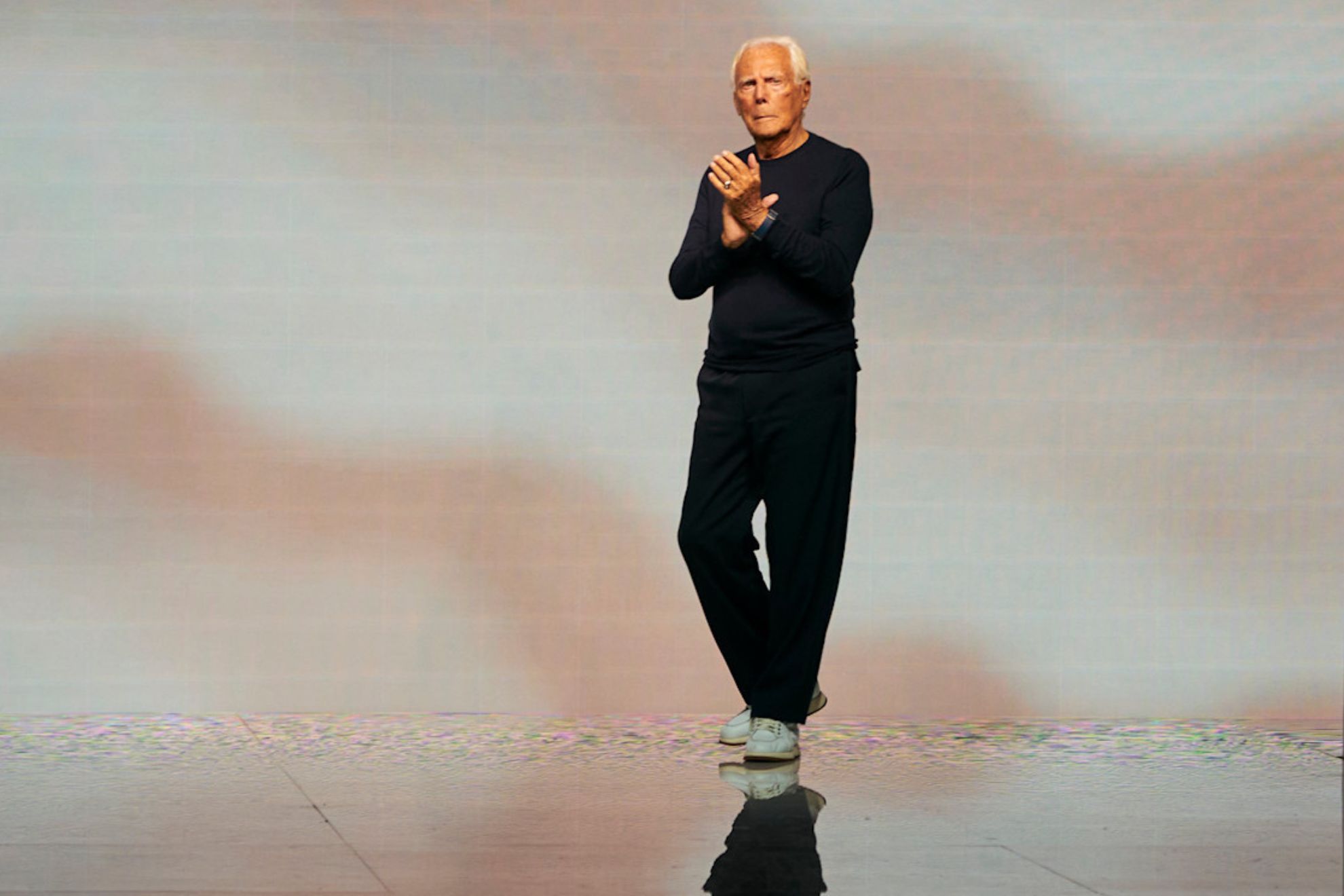 addio giorgio armani